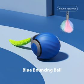 Electric Rolling Toy Ball for Pets,New Year Gift -Self Rotating Fun for Cats, USB Rechargeable Cat Toy, TPR Soft Gel, Safe Chew Material