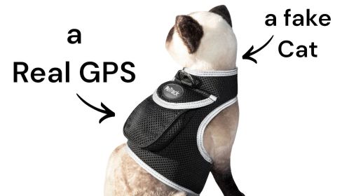 Global Surveillance GPS Tracker Pets Collar Waterproof Location Finder Size:L