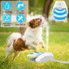 Outdoor Dog Water Fountain Dog Sprinkler Dog Paw Drinking Step-on Fountain Dog Toy for Drinking 2 Spray Modes 66in Water Hose