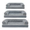 Dog Bed Pet Bed Sofa Dog Couch Pet Cushion Carpet Mattress with Washable and Removable Cover for Medium Large Dogs