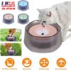 No Spill Dog Cat Water Bowl Spill Proof Slow Water Feeder 47.35oz Pet Water Dispenser Travel Dog Bowl for Dogs/Cats/Pets