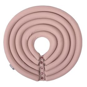 Cat Recovery Collar 8 Colors Pet Neck Cone Adjustable Easy Clean Puppy Kitty Surgery Recovery Collar Anti-bite Cone (Color: Pink, size: 2XL)