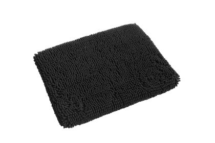 DGS Pet Products Dirty Dog Cushion Pad Small Brown 19" x 24" x 2.5" (Color: Black, size: large)