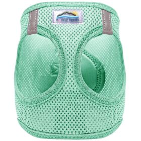 American River Solid Ultra Choke Free Dog Harness (Color: Teal, size: 3X-Large)