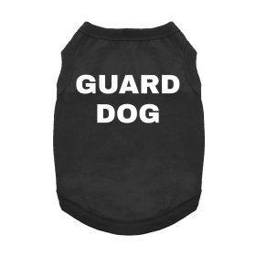Guard Dog Shirt (Color: Black, size: 2X-Large)