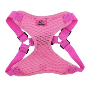 Wrap and Snap Choke Free Dog Harness by Doggie Design (Color: Candy Pink, size: small)