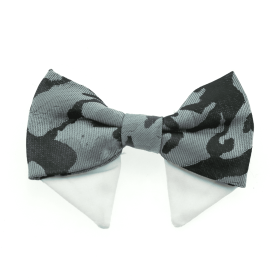 Universal Dog Bow Tie (Color: Gray Camo, size: Type 2)